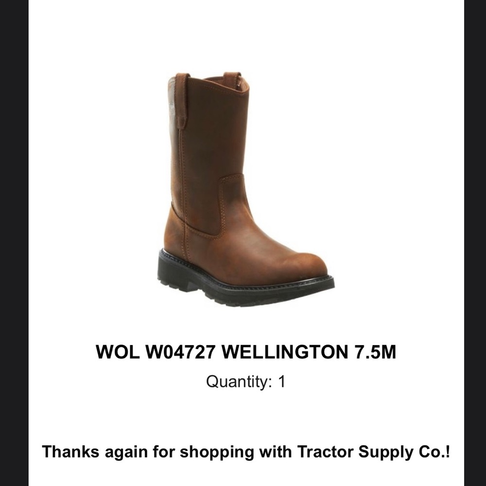 Big boys work boots